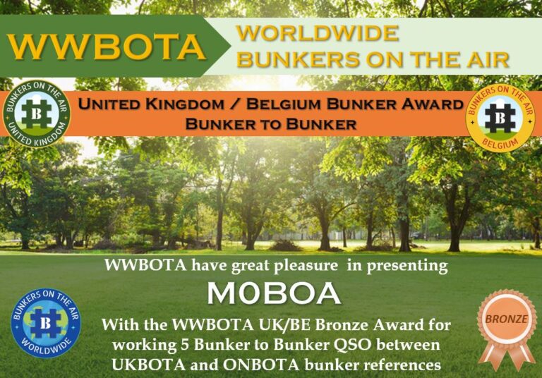 WWBOTA Award 1