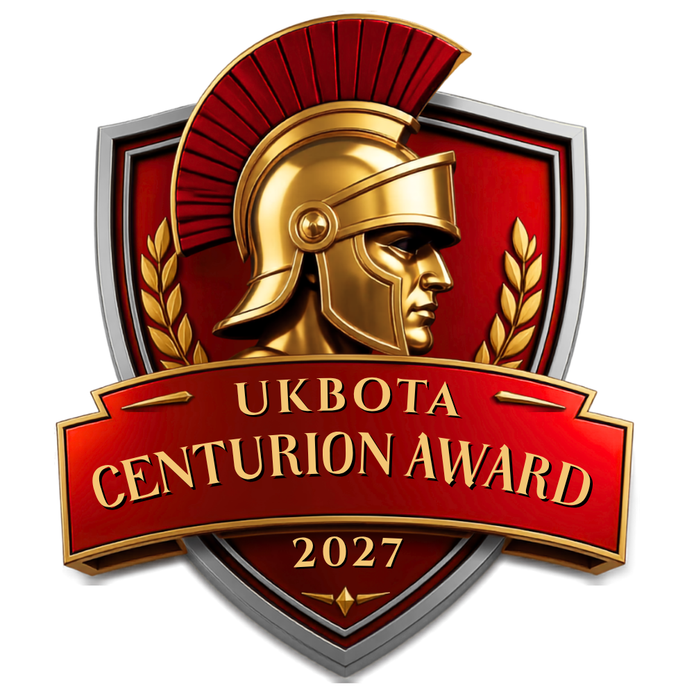 UKBOTA Centurion Award crest